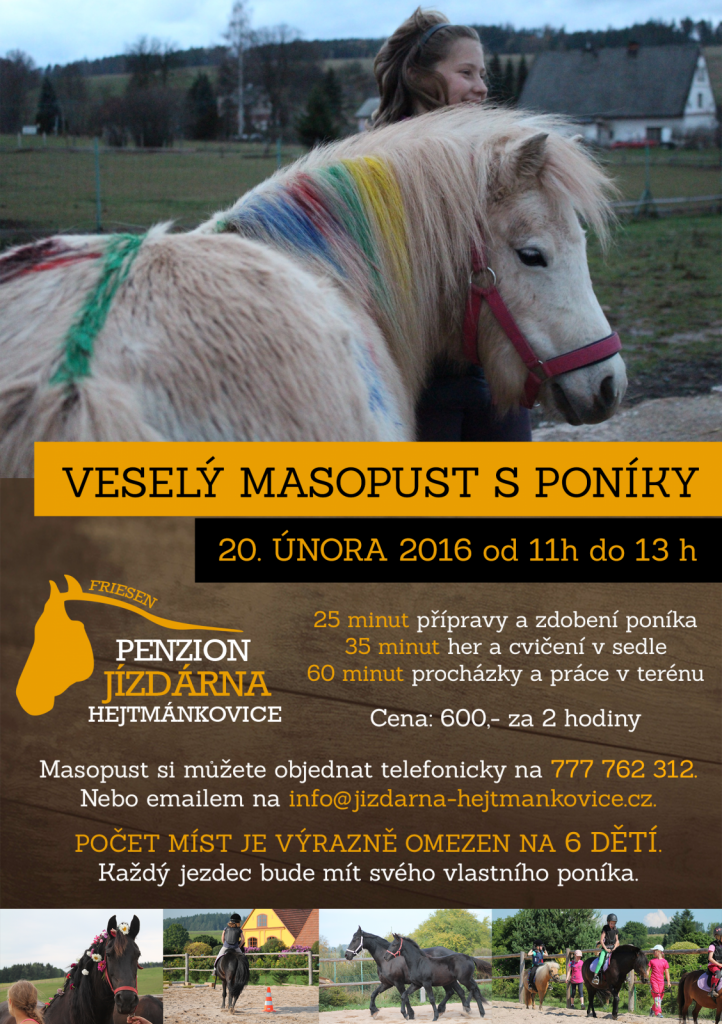 Masopust s poniky
